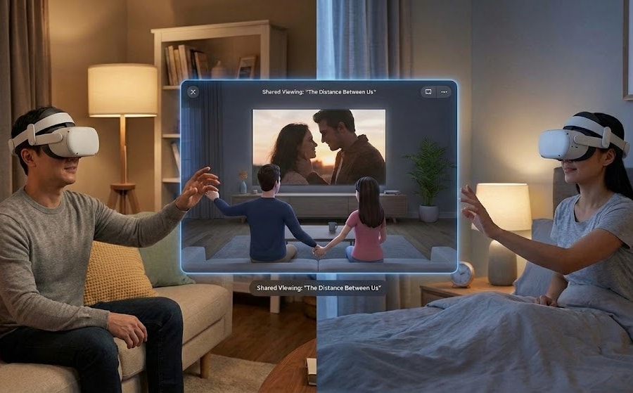 Kính thực tế ảo 'giải cứu' nhiều đôi trong ngày Valentine giữa mùa tết