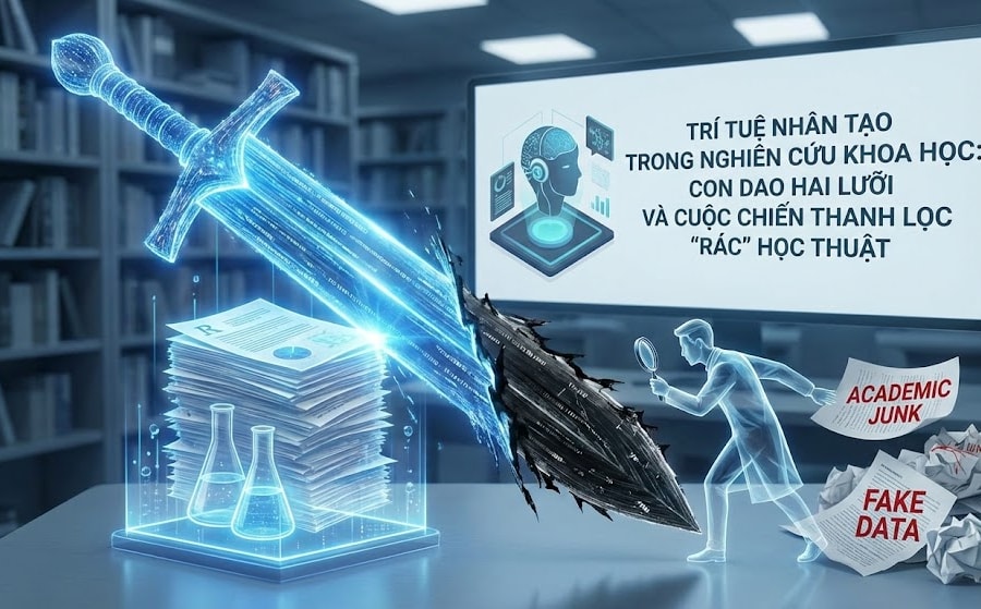 Trí tuệ nhân tạo là con dao hai lưỡi trong nghiên cứu khoa học