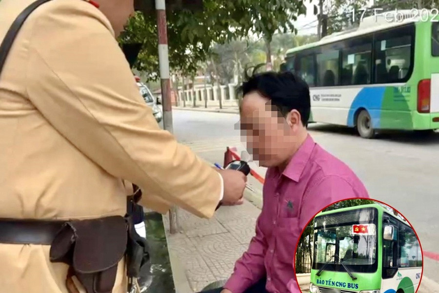 Nhiều người vi phạm nồng độ cồn ngày mùng 1 Tết, có cả tài xế xe buýt