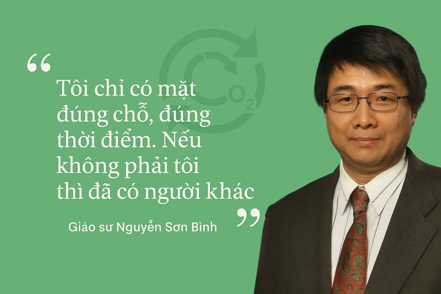 Giáo sư Nguyễn Sơn Bình: Hóa học xanh trở thành một triết lý nhân văn