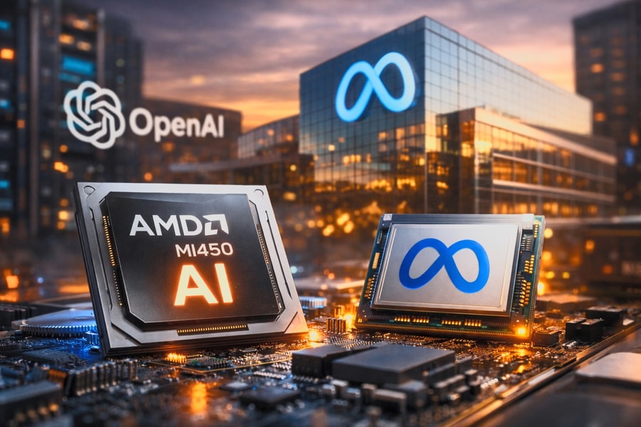 AMD bán 60 tỉ USD chip AI cho Meta sau thương vụ bom tấn với OpenAI