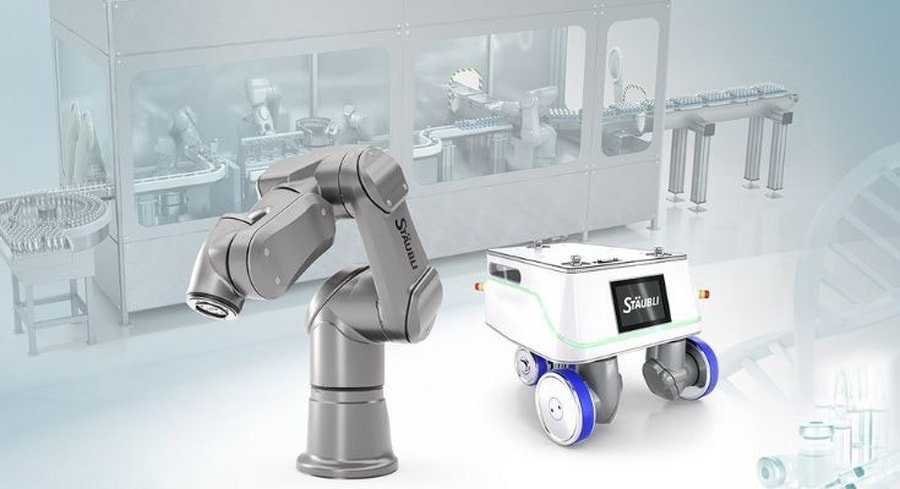 Robot dược phẩm di động đầu tiên trên thế giới tương thích với phòng sạch