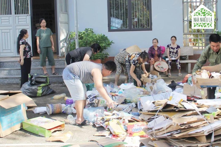 Phân loại rác tại nhà sau Tết sao cho đúng?