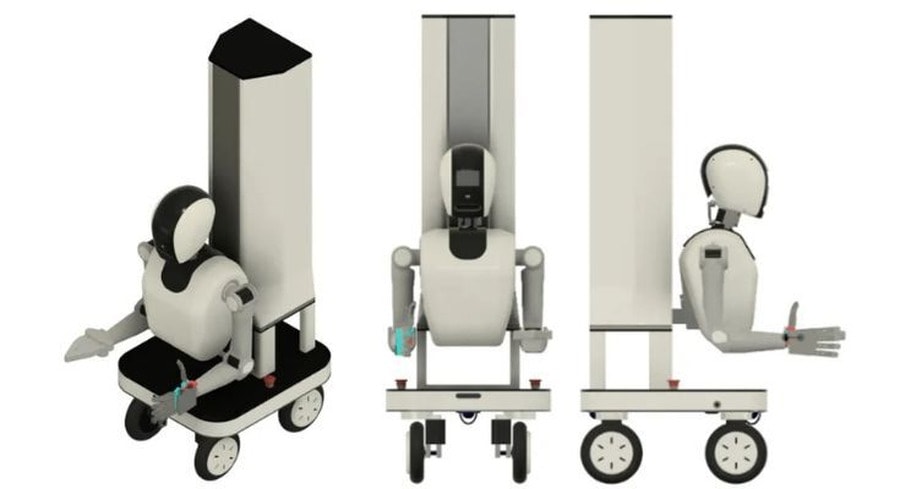 Ra mắt robot bán người có bánh xe được trang bị AI vật lý