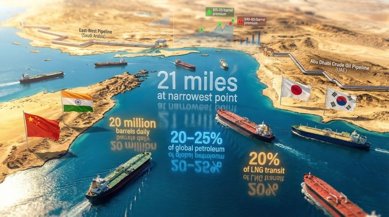 Châu Á chịu tác động mạnh khi eo biển Hormuz bị bóp nghẹt