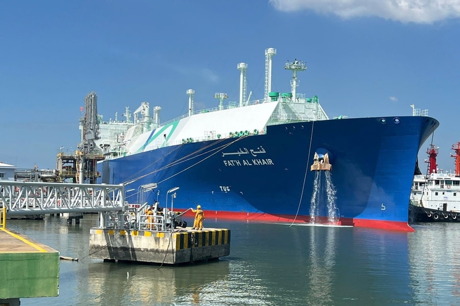 PV GAS: Chuyến tàu chở 63.000 tấn LNG qua eo biển Hormuz đã cập cảng Thị Vải