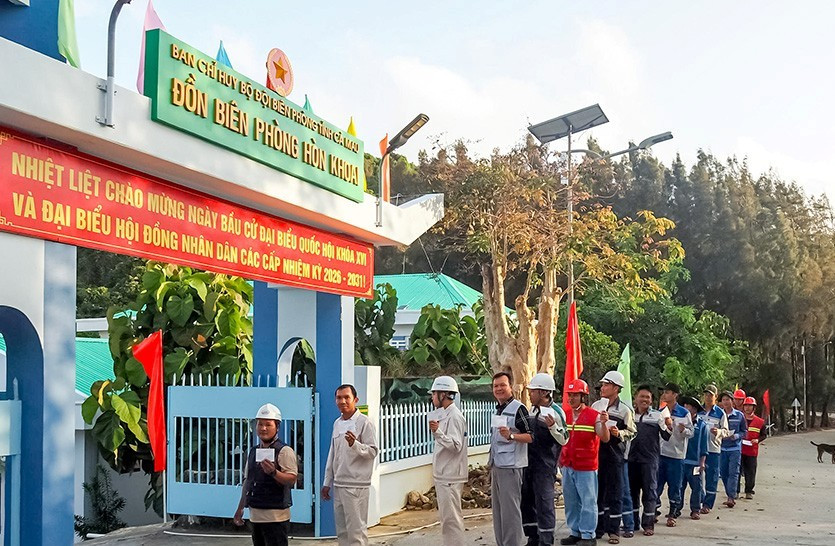 Bầu cử sớm đảo Hòn Khoai, Hòn Chuối thành công; Cần Thơ triển khai bản đồ số