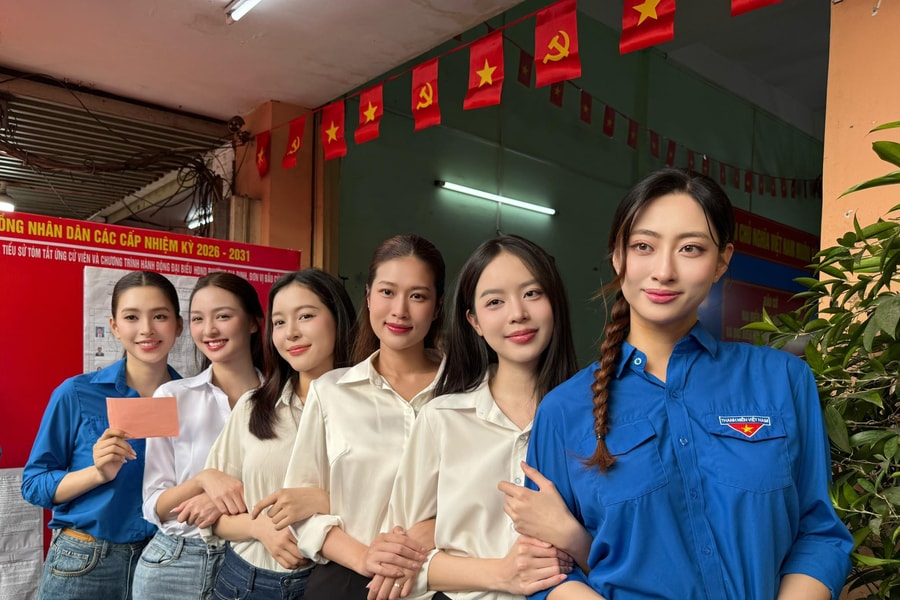 Sao Việt đi bầu cử, lan tỏa hình ảnh đẹp trong ngày hội non sông