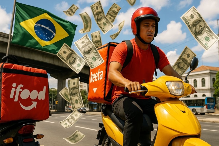 Trung Quốc nhảy vào giành giật thị trường giao đồ ăn tại Brazil