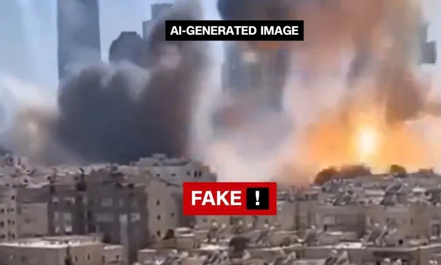 Video AI giả về cuộc chiến Iran gây nhiễu loạn mạng xã hội