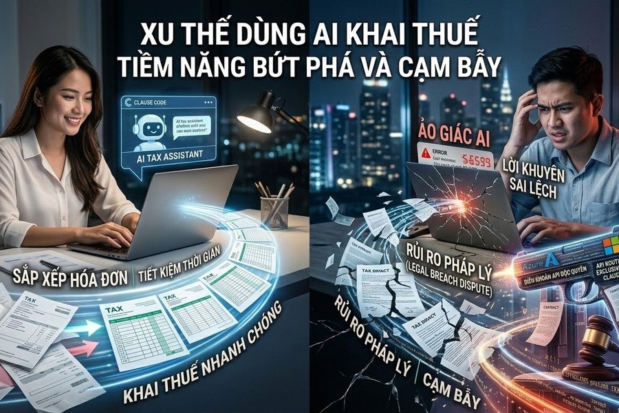 Xu thế dùng Trí tuệ nhân tạo để kê khai thuế đang nở rộ