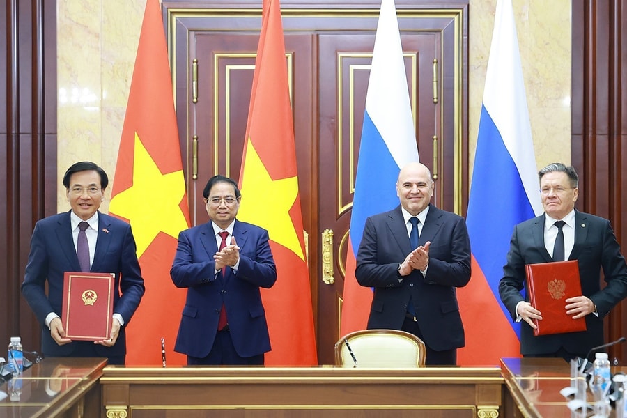 Việt Nam và Liên bang Nga ký kết Hiệp định hợp tác xây dựng Nhà máy điện hạt nhân