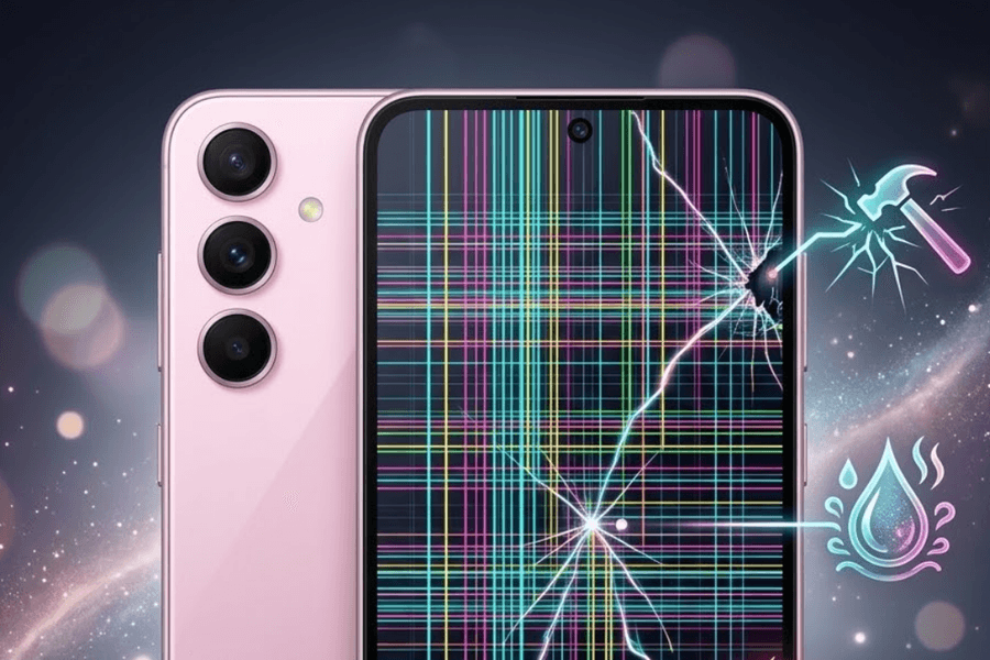 Đây là 3 lý do khiến Samsung bị sọc màn hình
