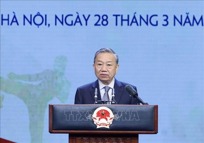 Toàn văn phát biểu của Tổng Bí thư Tô Lâm tại Lễ kỷ niệm Ngày truyền thống Ngành TDTT