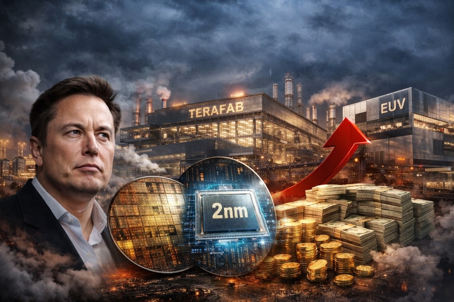 Terafab có thể ngốn 5.000 tỉ USD, Elon Musk khó đạt tham vọng làm chủ chip 2 nanomet