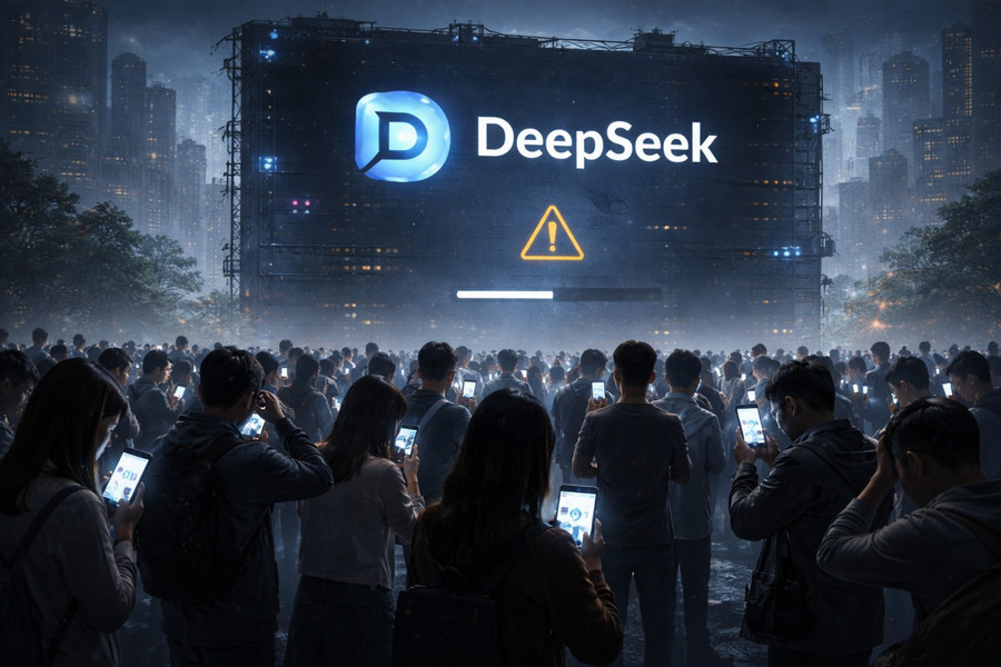 DeepSeek ngừng hoạt động 12 tiếng, hàng trăm triệu người dùng bị ảnh hưởng