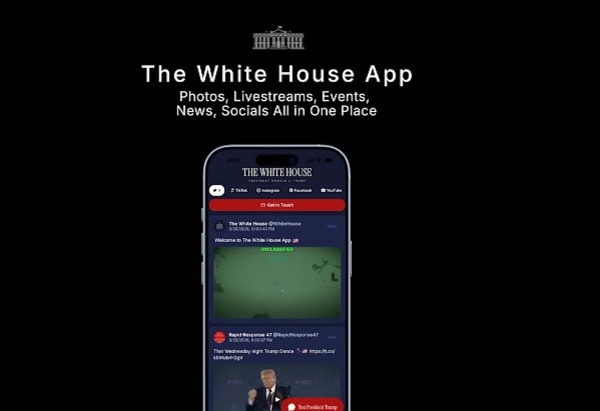 Ứng dụng The White House của Nhà Trắng gây lo lắng!