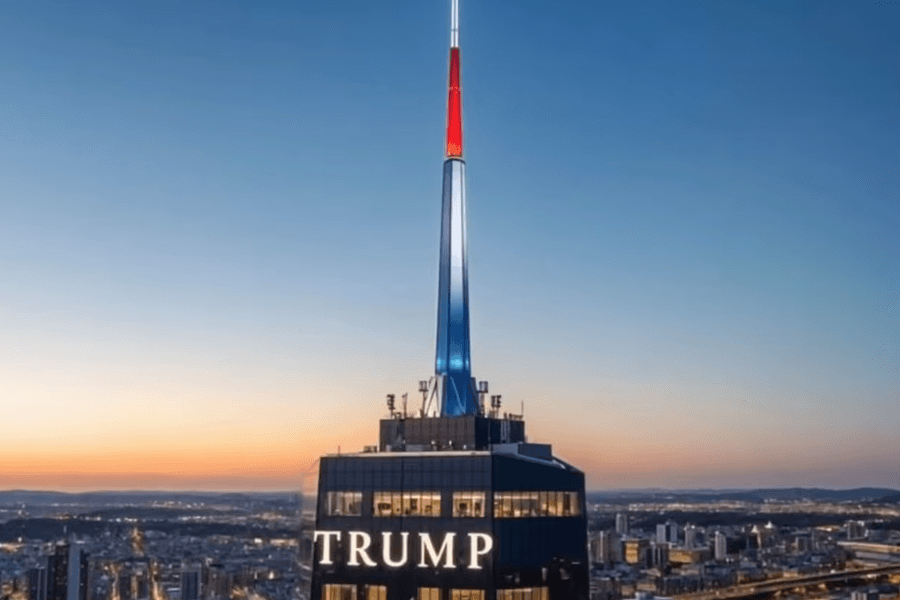 Thư viện tổng thống Trump gây bão
