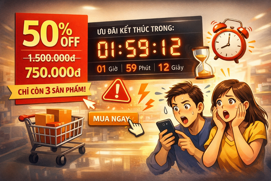 ‘Ảo giá’ bủa vây người tiêu dùng trong khuyến mãi trực tuyến