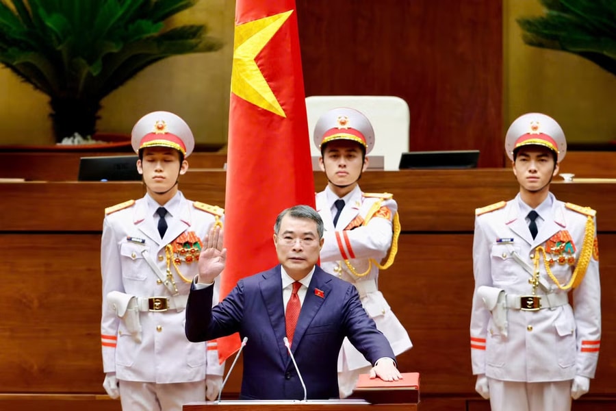 Video: Thủ tướng Chính phủ Lê Minh Hưng phát biểu nhậm chức