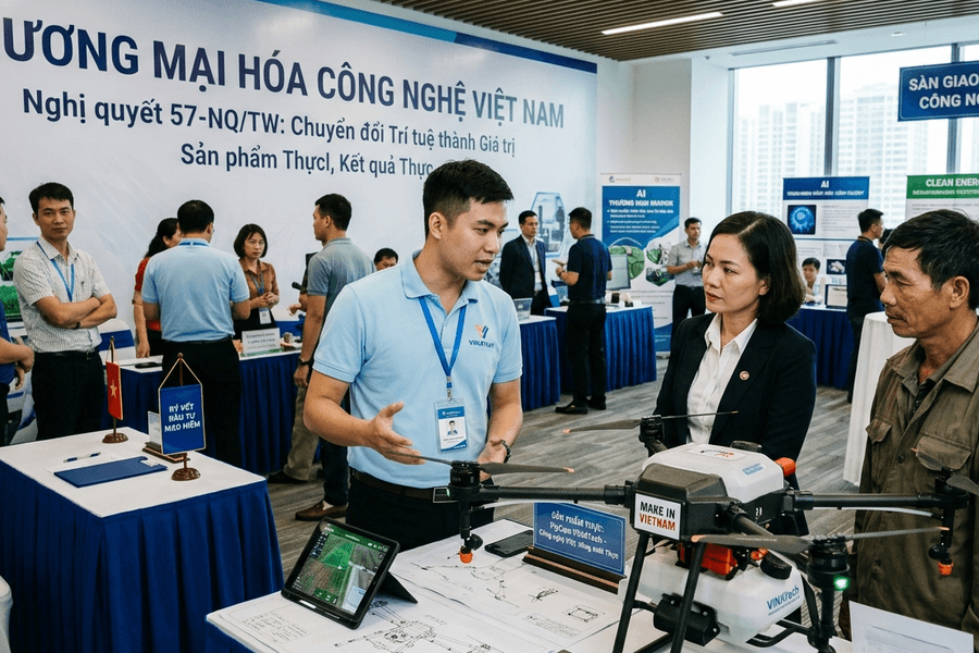 Thương mại hóa công nghệ: Con đường thoát khỏi bẫy thu nhập trung bình