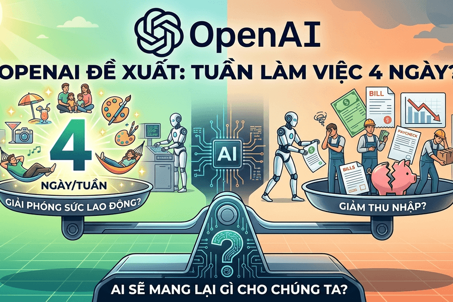 OpenAI đề xuất làm việc 4 ngày/tuần: Giải phóng hay loại bỏ?