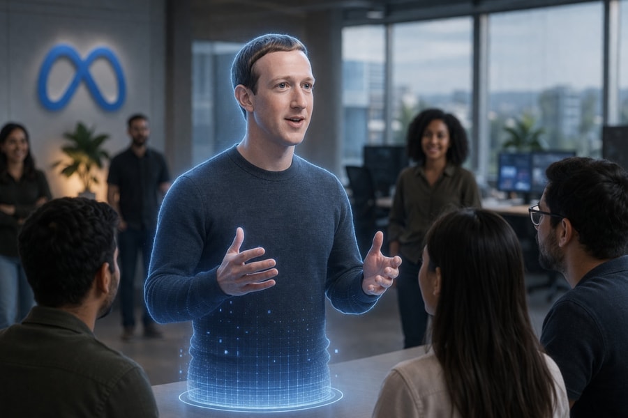 Meta tạo phiên bản AI của Mark Zuckerberg để tương tác với nhân viên
