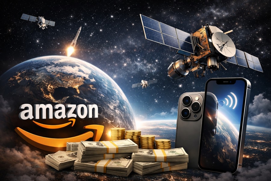 Amazon mua Globalstar giá 11,57 tỉ USD, cung cấp kết nối vệ tinh cho iPhone