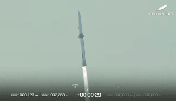 Tên lửa của Blue Origin đưa vệ tinh khách lên sai quỹ đạo