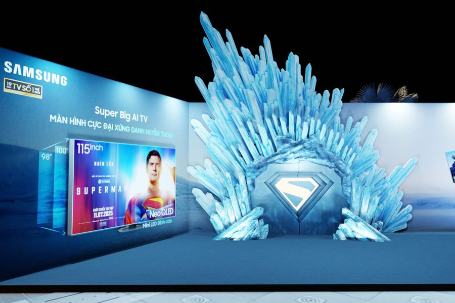Samsung tung TV tích hợp AI đối phó với các đối thủ Trung Quốc