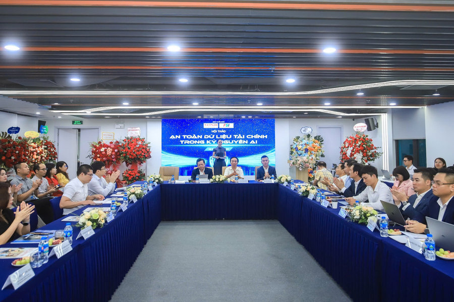 Hội thảo 'An toàn dữ liệu tài chính trong kỷ nguyên AI'