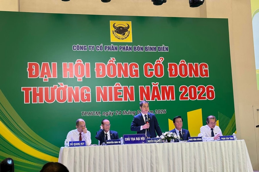 Phân bón Bình Điền: Chốt cổ tức 2025 bằng tiền 35%, kế hoạch 2026 giảm còn 20%