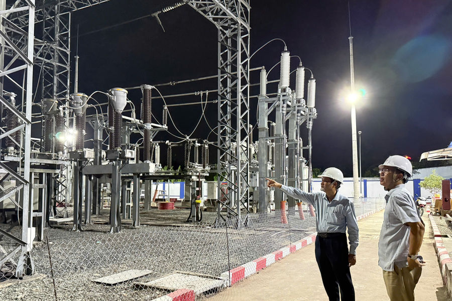 EVNSPC đóng điện thêm 3 công trình 110kV, trước ngày giỗ Tổ Hùng Vương