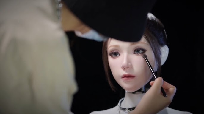 Video trang điểm cho Robot Origin F1 gây 'rùng mình' với biểu cảm giống người thật đến khó tin