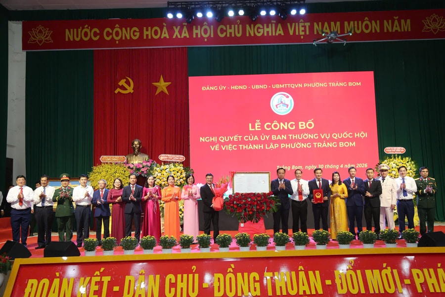 Thành phố Đồng Nai vận hành 10 phường mới, chuẩn bị 13 điểm bắn pháo hoa