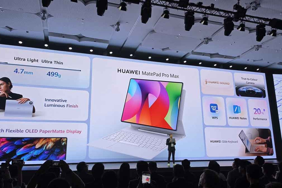 Huawei trình làng máy tính bảng mỏng nhất thế giới