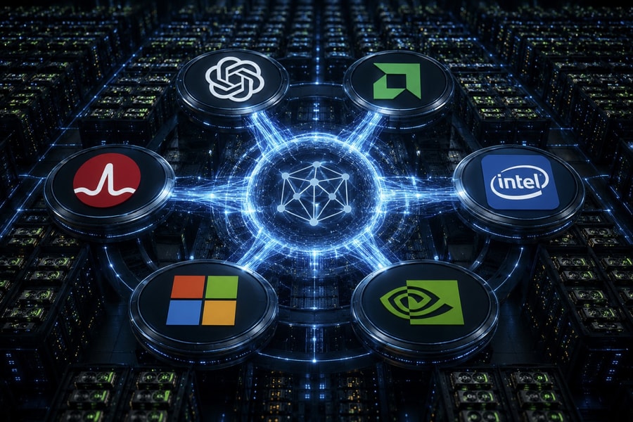 OpenAI, Nvidia, Microsoft tạo giao thức mạng MRC cho siêu máy tính hàng trăm nghìn GPU