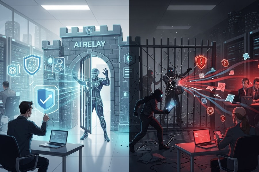 AI relay có phải cơn ác mộng bảo mật mới cho doanh nghiệp?