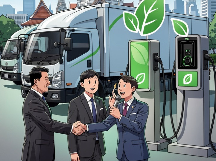 Logistics Thái Lan với tham vọng dùng xe điện trong ngành vận tải