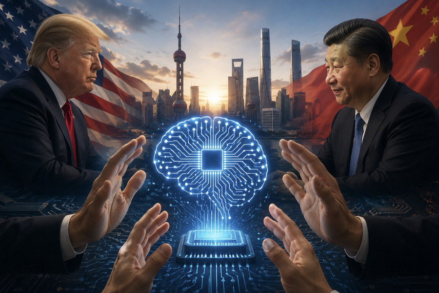 Các nhà đầu tư mong ông Trump và Tập Cận Bình đừng cản đường AI