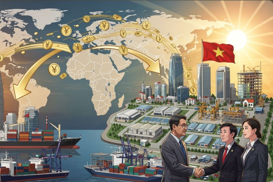 Dòng đầu tư Nhật chuyển hướng từ Thái Lan sang Việt Nam