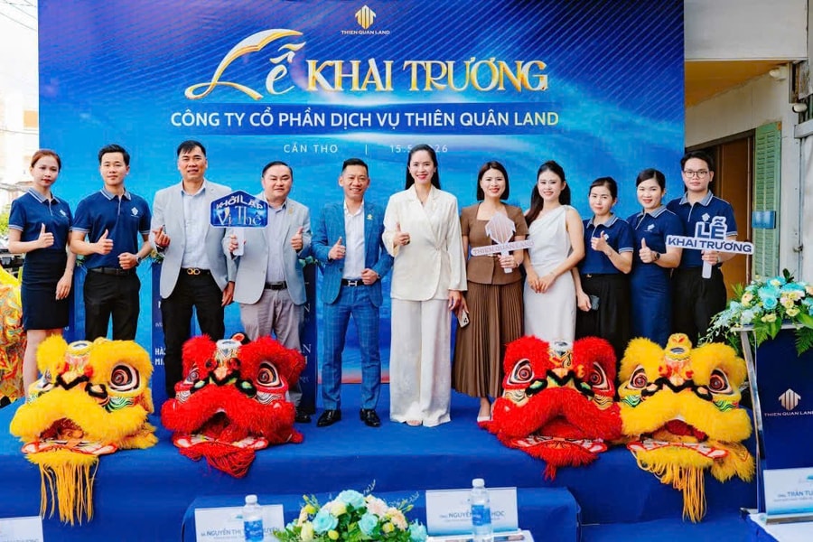 “Khởi lập vị thế” thương hiệu Thiên Quân Land