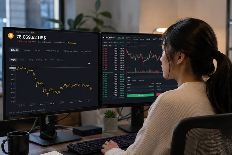 Giá Bitcoin hôm nay 17/5: Tụt dưới 78.000 USD, dòng tiền tháo chạy khỏi Bitcoin ETF