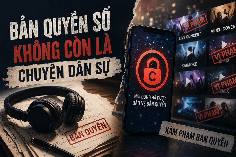 Bản quyền số: Qua rồi chuyện 'xin lỗi là xong'