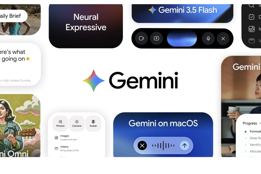 Google ra mắt Gemini 3.5 Flash, Omni, Gemini Spark, kính AI mới ở I/O 2026