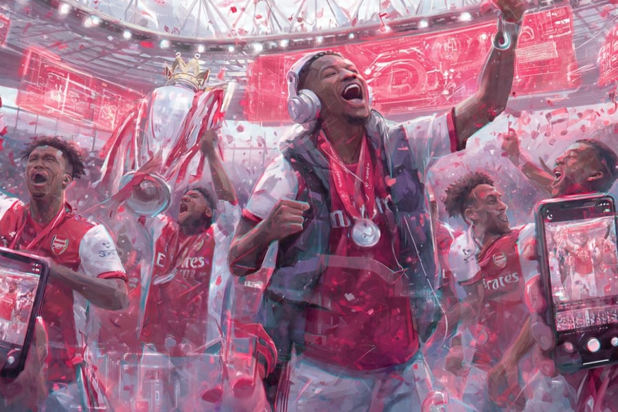 Bài hát AI trên TikTok giúp Arsenal vô địch Anh