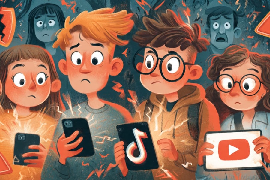 TikTok và YouTube không thể bảo vệ trẻ em trước nội dung độc hại?