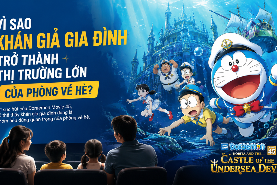 Vì sao khán giả gia đình trở thành thị trường lớn của phòng vé hè?