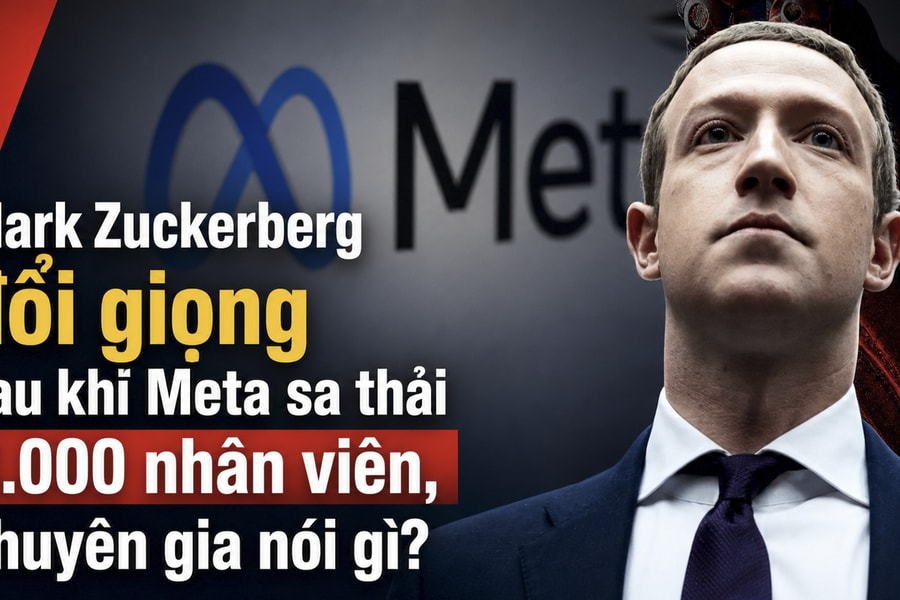 Mark Zuckerberg đổi giọng khi Meta sa thải 8.000 nhân viên, chuyên gia nói gì?