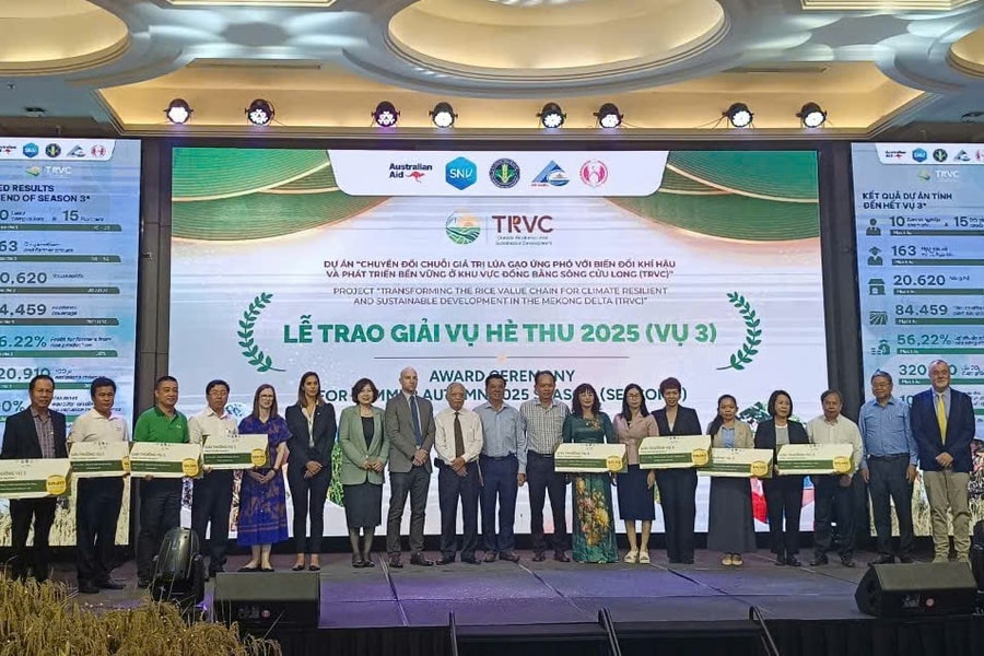 Dự án TRVC thúc đẩy sản xuất xanh, giảm phát thải ở ĐBSCL